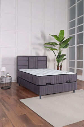 Premium Bamboo Sleepy Yatak Gri (BAZA VE BAŞLIK DAHİL DEĞİLDİR)