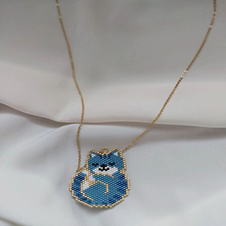 Miyuki Kedi Kolye
