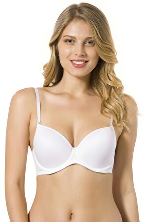 Le Jardin Balenli Felalty Soft Cup Mikro Sütyen Beyaz | 9700