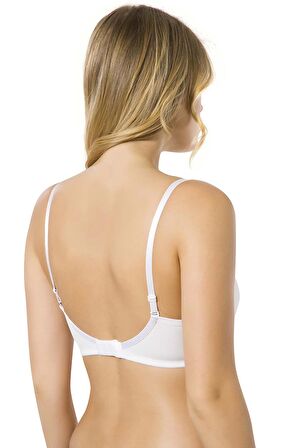 Le Jardin Balenli Felalty Soft Cup Mikro Sütyen Beyaz | 9700