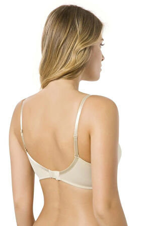 9700 Balenli Desteksiz Taş Detaylı Soft Cup Micro Sütyen