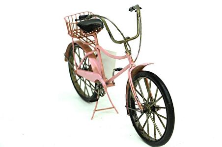 Dekoratif Metal Bisiklet Vintage Biblo Hediyelik