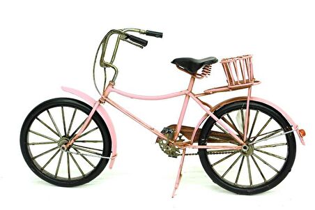 Dekoratif Metal Bisiklet Vintage Biblo Hediyelik