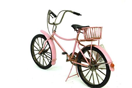 Dekoratif Metal Bisiklet Vintage Biblo Hediyelik