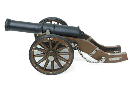 Dekoratif Metal Top Arabası Biblo