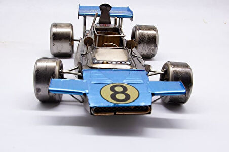 Dekoratif Metal Yarış Arabası