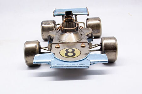 Dekoratif Metal Yarış Arabası