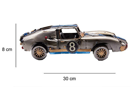 Dekoratif Metal Araba Biblo