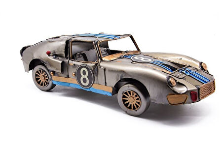 Dekoratif Metal Araba Biblo