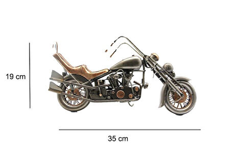Dekoratif Metal Motorsiklet