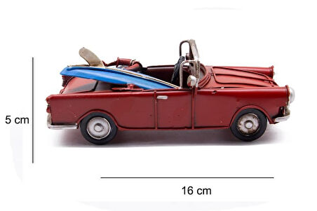 Dekoratif Metal Araba Sörf