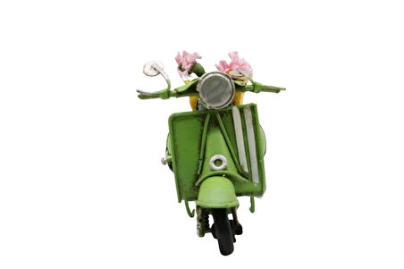 Dekoratif Metal Scooter
