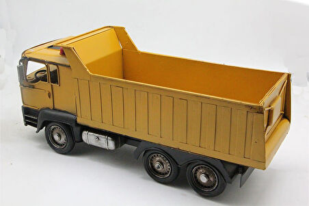 Dekoratif Metal Hafriyat Kamyonu