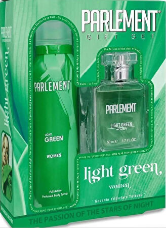 PARLEMENT LİGHT GREEN PARFÜM EDT 85 ML + DEO 150 ML SET