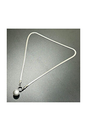 Xxx Küreli, Paslanmaz Çelik Kolye 240, Gümüş Renk