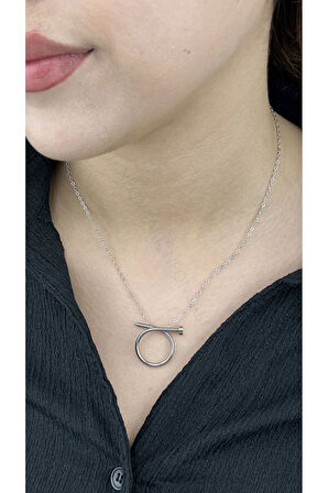 Xxx Çivi Figürlü, Paslanmaz Çelik Kolye 259, Gümüş Renk