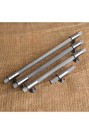 Özen Handles Kulp Mobilya Dolap Mutfak Çekmece Kulpu 158 Mat Skoç Füme 160 Mm (16 Cm) 1 Adet