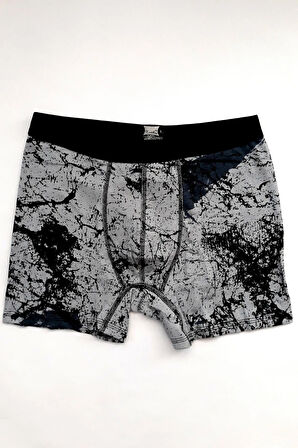 Erkek Bordo Likralı Elastan Spor Boxer