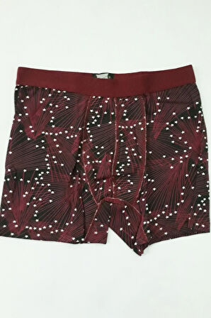 Erkek Likralı Elastan Spor Boxer Kombin Renk 9lu Paket Pamuklu Boxer Short