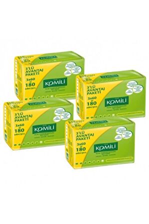 Islak Havlu 4 X 3 X 60 Adet