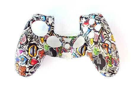 Grafiti Desenli Playstation 4 Ps4 Kol Kılıfı - Dualshock 4 Kılıf 1P4