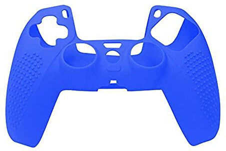 Mavi Playstation 5 Ps5 Kol Kılıfı Dualshock 5 Kabartmalı Kılıf
