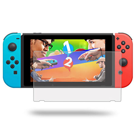 Nintendo Switch Cam Ekran Koruyucu Film