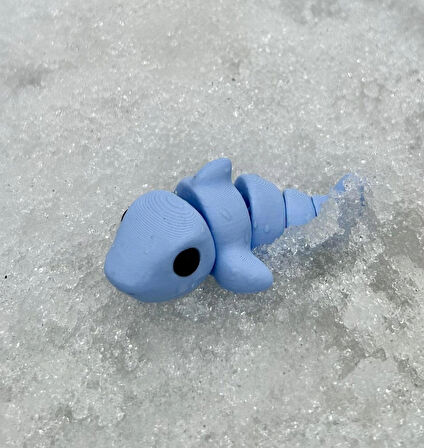   Oyuncak Köpek Balığı- Okyanusun Korkusuz ve Güçlü Avcısı!🦈🌊 3D Hareketli Organik Model - Orta Boy