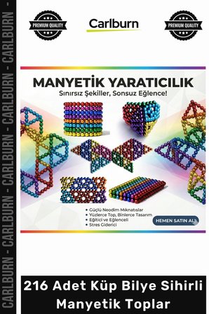 Özel Üretim 5mm Renkli Neo Sihirli Manyetik Toplar Dyum Mıknatıs Küp Bilye 216 Adet Cube Küp Dymium