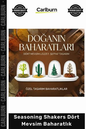 #Baharatlık Estetik Kar Küresi Tasarım Mutfak Baharat Set Seasoning Shakers Dört Mevsim Baharatlık