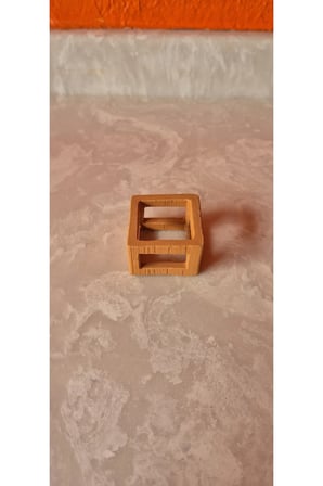 Mini Dikdörtgen Karides Küpü (h) No:61c
