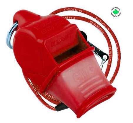Fox 40 Sonık Blast Cmg Safety Düdük Krmz-İpli 9203-0108 AKSDDKFOX028 Sahalar Bireysel Sporcu
