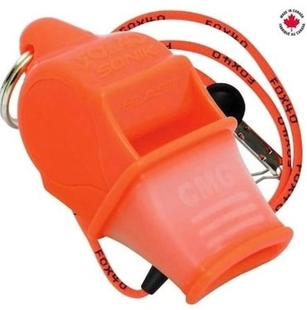 Özel Seri Fox 40 Sonık Blast Cmg Safety Düdük TRNC 9203-0308 AKSDDKFOX030 Koç Hakem Yürüyüş