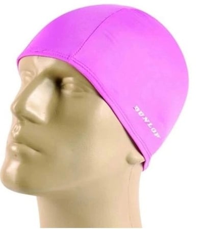 Özel Seri Bez Bone Lycra Adult -Pınk Kolay Kullanım Kumaş Başlık Yüzücü Bonesi