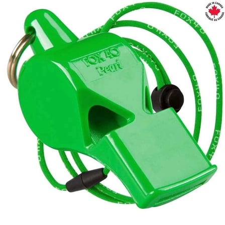 Özel Üretim Safety Düdük Neon Yşl-İpli 9703-0608 Antrenman Ekipman Aktivite