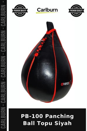 Özel Üretim PB-100 Panching Ball Topu Siyah Egzersiz Güç Fitnes