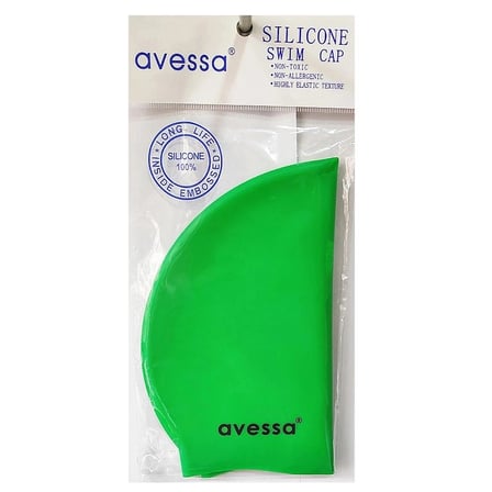 Özel Seri SC-709 Silikon Bone Yeşil Yüzücü Boneleri Yüzme Başlığı Antrenman Ürünü