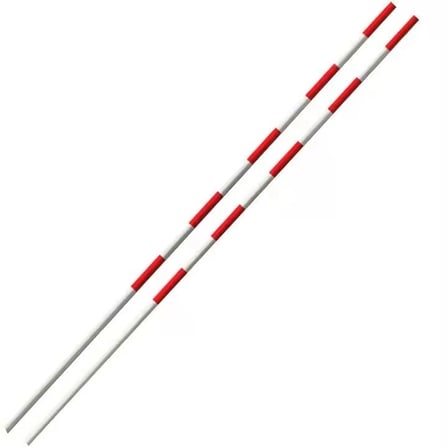 VA-1800 Fiber Voleybol Anteni Çift 180CMX10 mm Saha Aksesuarı Bireysel Antrenman Spor Ürünü