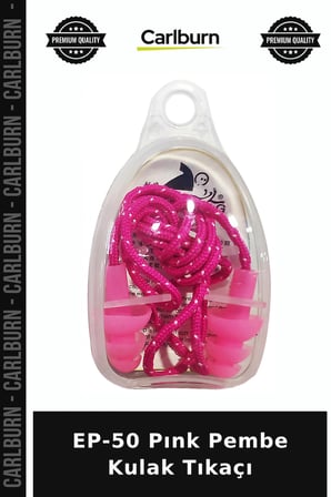 Özel Seri EP-50 Pınk Pembe Kulak Tıkaçı Çeşit Stil Sunum