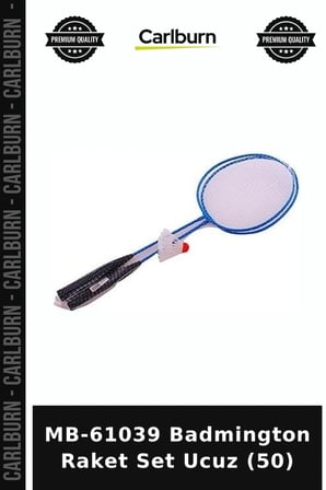 Delux Serisi MB-61039 Badmington Raket Set Ucuz (50) Çocuklar Gençler Aktivite Seti