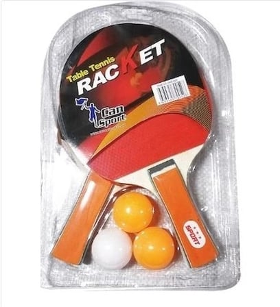 Delux Serisi BSR-609 Raket Set (2 Raket 3 Top ) Park Gençlik Etkinlik