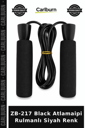 Delux Serisi ZB-217 Black Atlamaipi Rulmanlı Siyah Renk Pratik