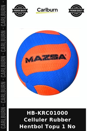 Özel Seri HB-KRC01000 Celluler Rubber Hentbol Topu 1 No Saha Oyun Bireysel