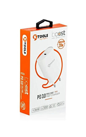 Ktools Boost Pd 20W Usb-C Kablosuz Seyahat Sarjı