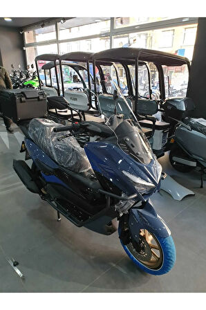 Küba Newcity 125 Siperlik Ön Cam 2023 2024 Model 65cm Şeffaf Renkli 4mm UZUN CAM