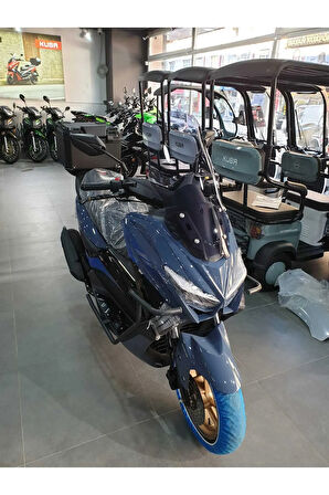 Kuba Newcity 125 Siperlik Ön Cam 2023 2024 Model 75cm Açıkfüme Renkli 4mm UZUN CAM