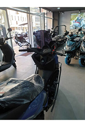 Kuba Newcity 125 Siperlik Ön Cam 2023 2024 Model 75cm Siyah Renkli 4mm UZUN CAM