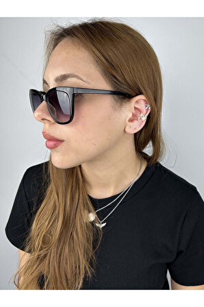 Zirkon Taşı, Kulak Kıkırdak Bölgesi Küpe 331, Altın Renk