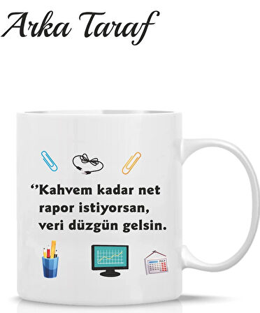 Kurumsal Çalışanlara Özel Mizahi Kupa Bardak