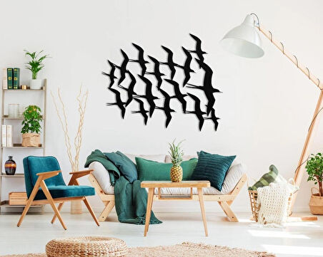 Kuş Modern Ahşap Dekoratif duvar tablo